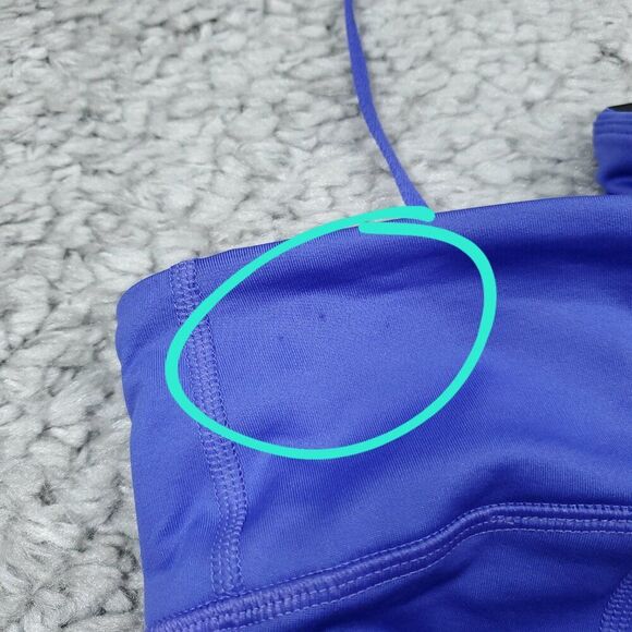 READ Under Armour Infrared Up Pace Compression Tights Leggings Size Small Purple - Picture 8 of 9